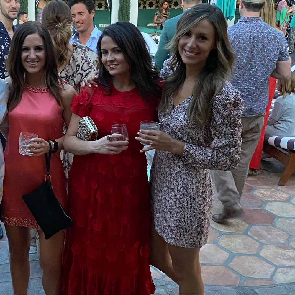 Leith Puff-sleeve Floral Mini Dress